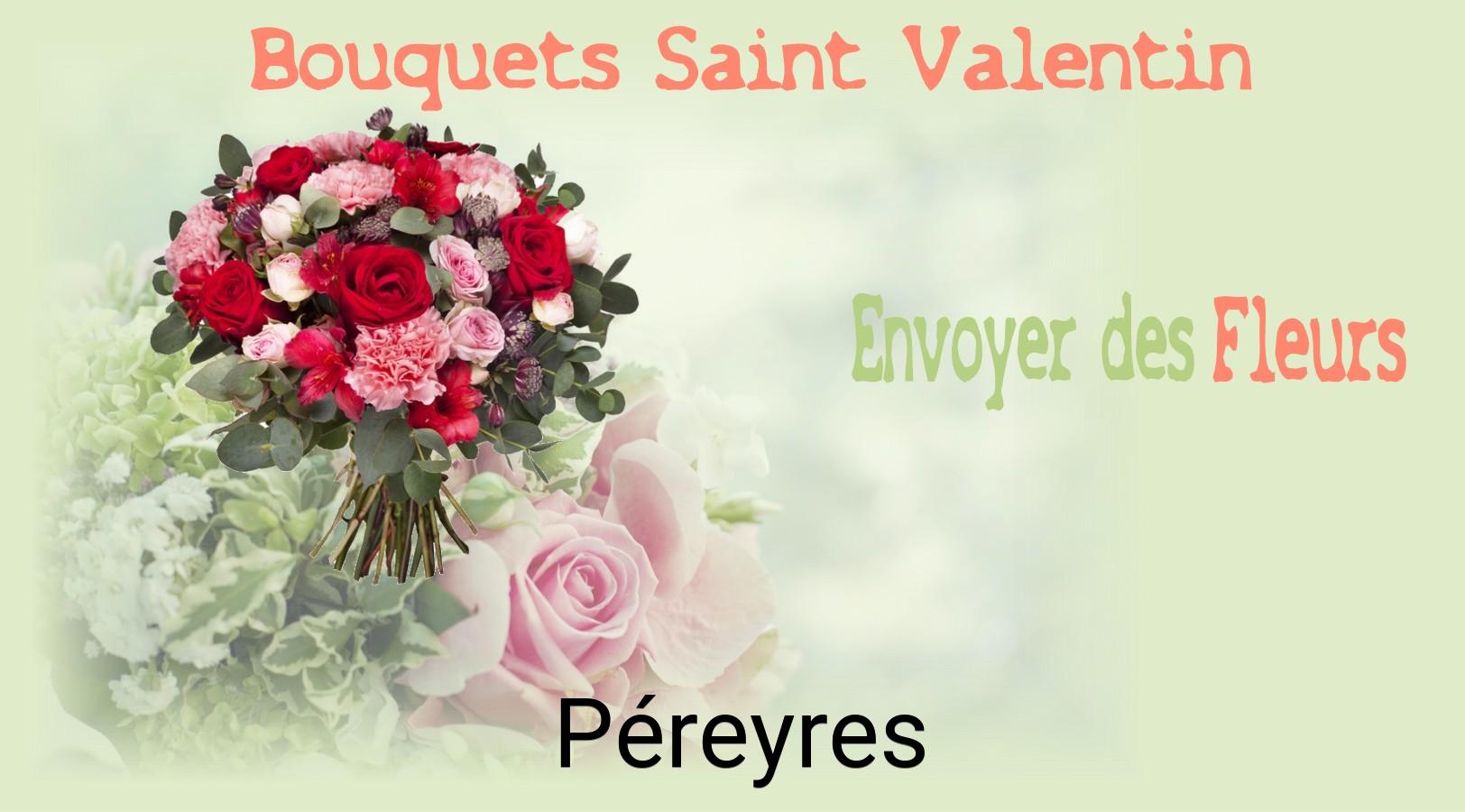 Roses de Saint-Valentin livrées à Péreyres